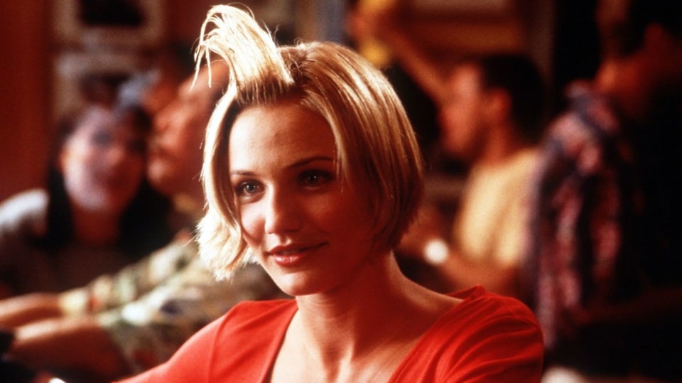 Cameron Diaz ve filmu Něco na té Mary je.
